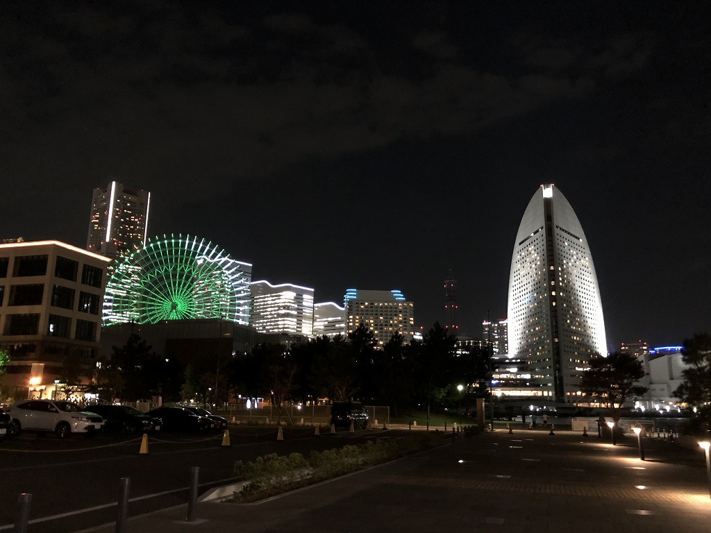 インターコンチネンタル横浜Pier8から夜景