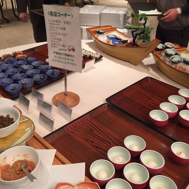 絶景の宿 犬吠埼ホテルの朝食バイキング（売店コーナー）