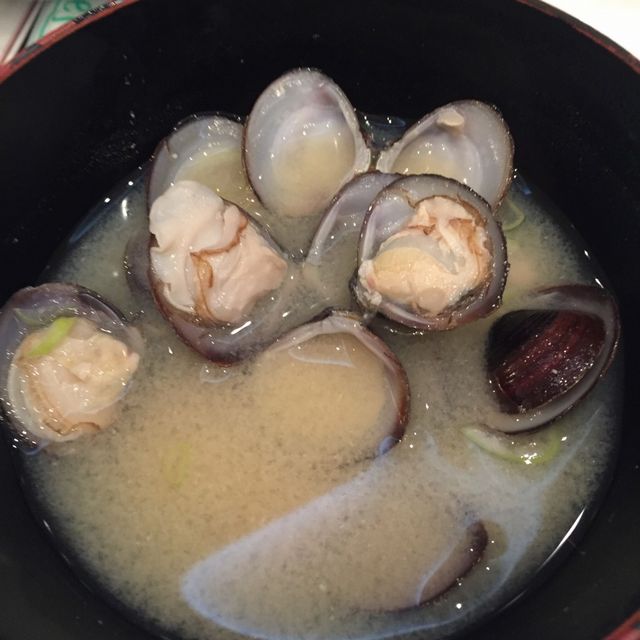 絶景の宿 犬吠埼ホテルの朝食バイキング（しじみの味噌汁）