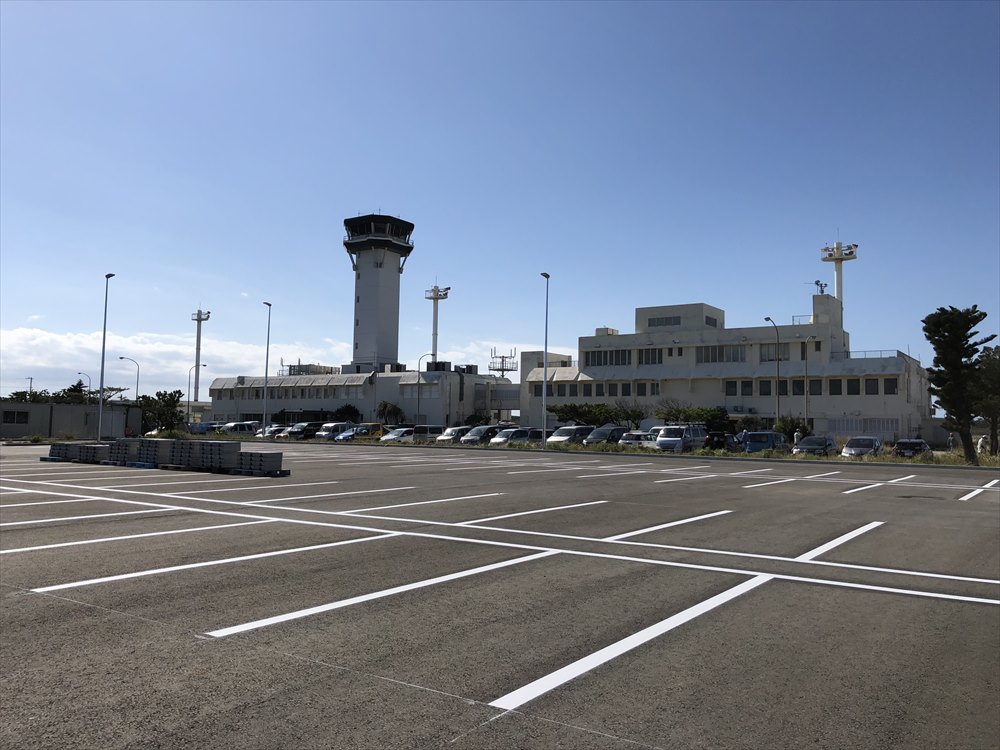 工事中の下地島空港1
