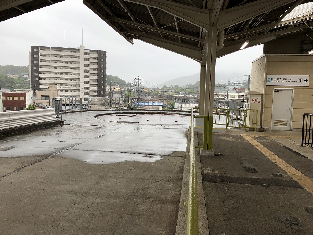 近鉄宇治山田駅の転車台1