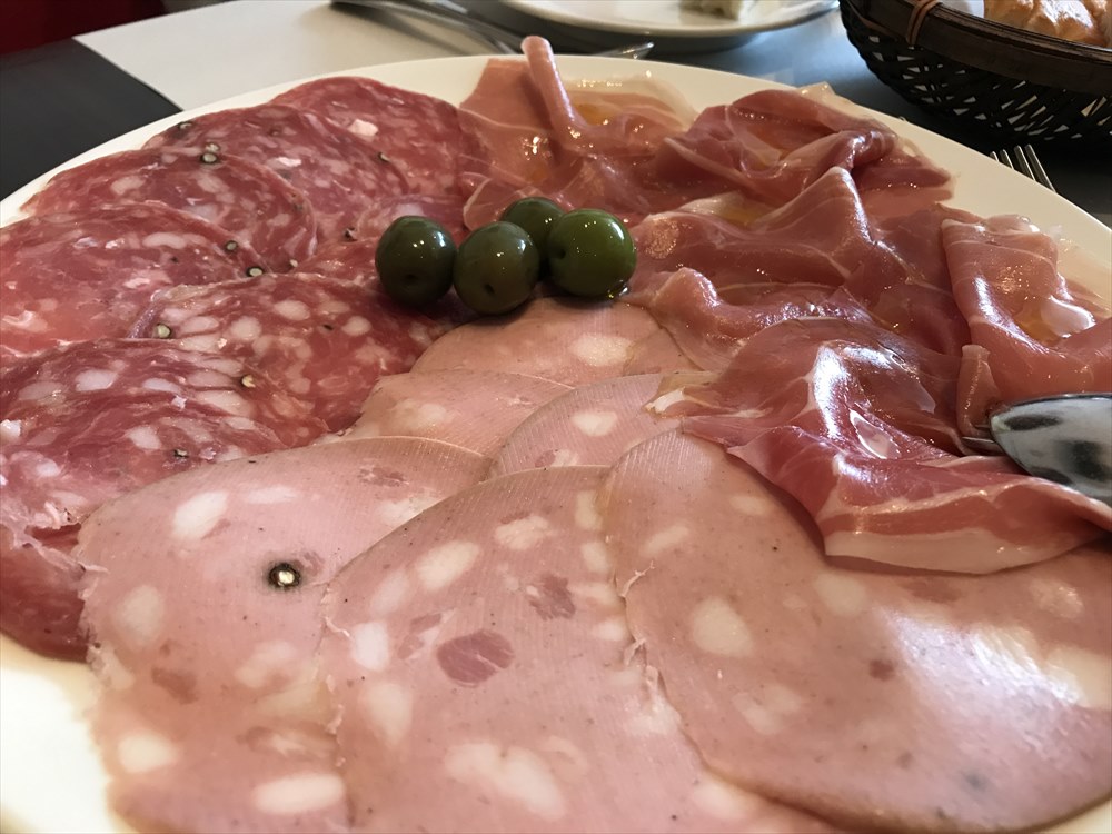 島イタリアン いゆの生ハム