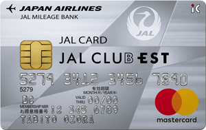 JAL CLUB EST券面デザイン