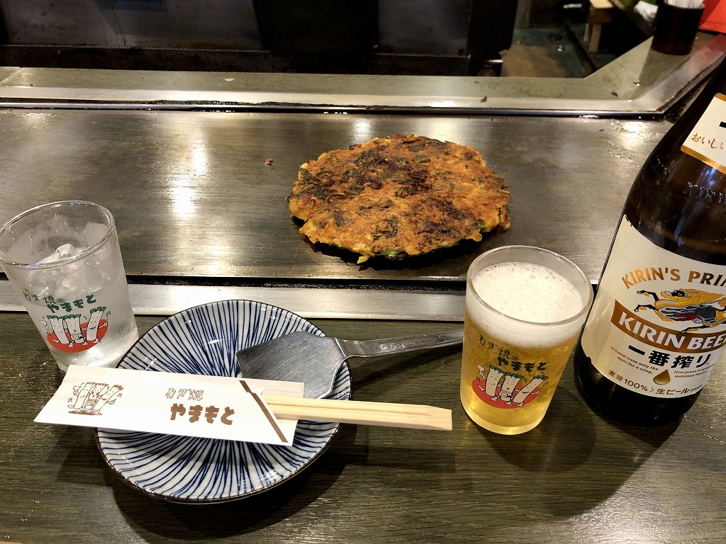 十三のねぎ焼 やまもとのすじ