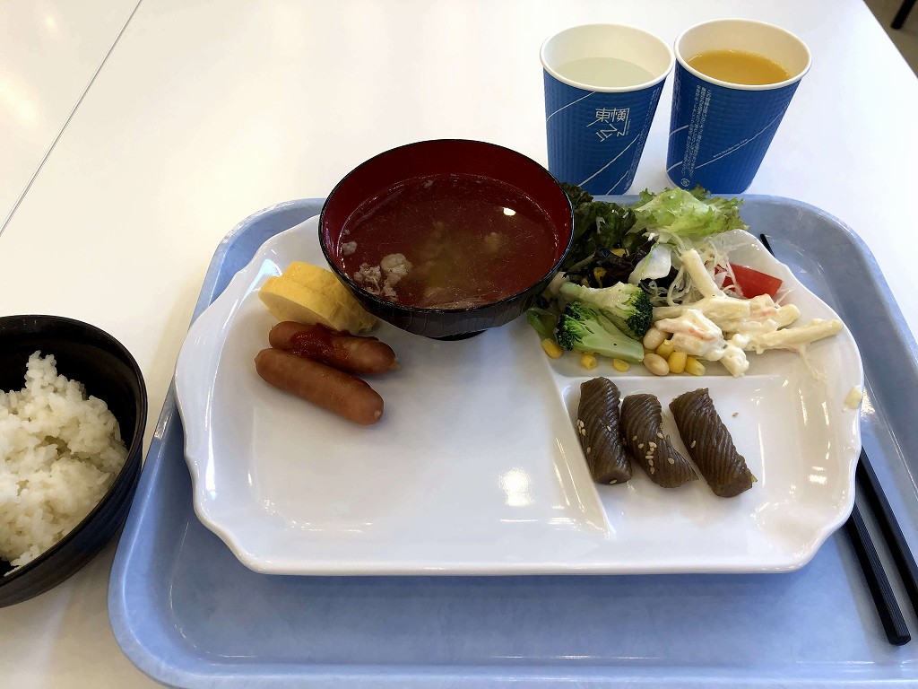 東横INN大阪阪急十三駅西口2の無料朝食
