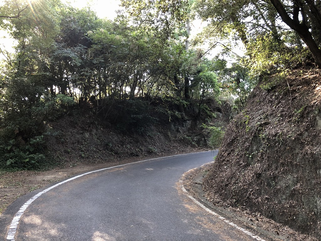銭形展望台への上り坂2