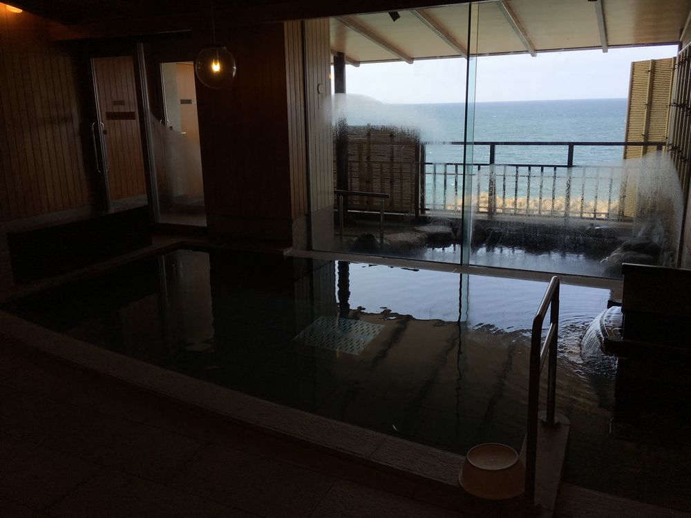 松月の大浴場と露天風呂