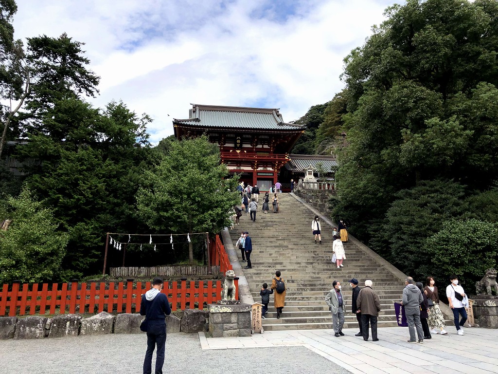 鶴岡八幡宮の階段