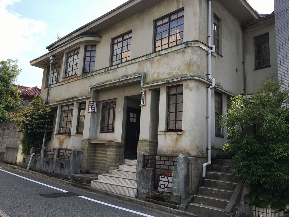 内惣構の名残の高低差2