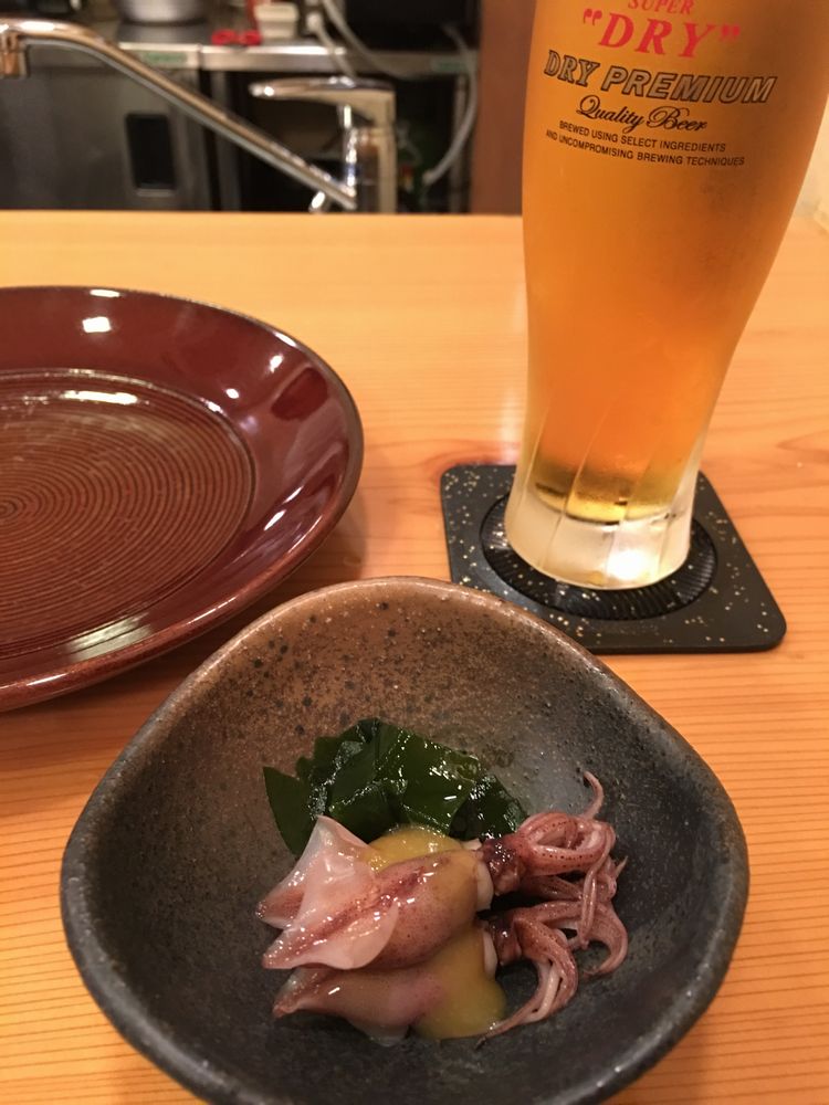 森しげのホタルイカの酢味噌