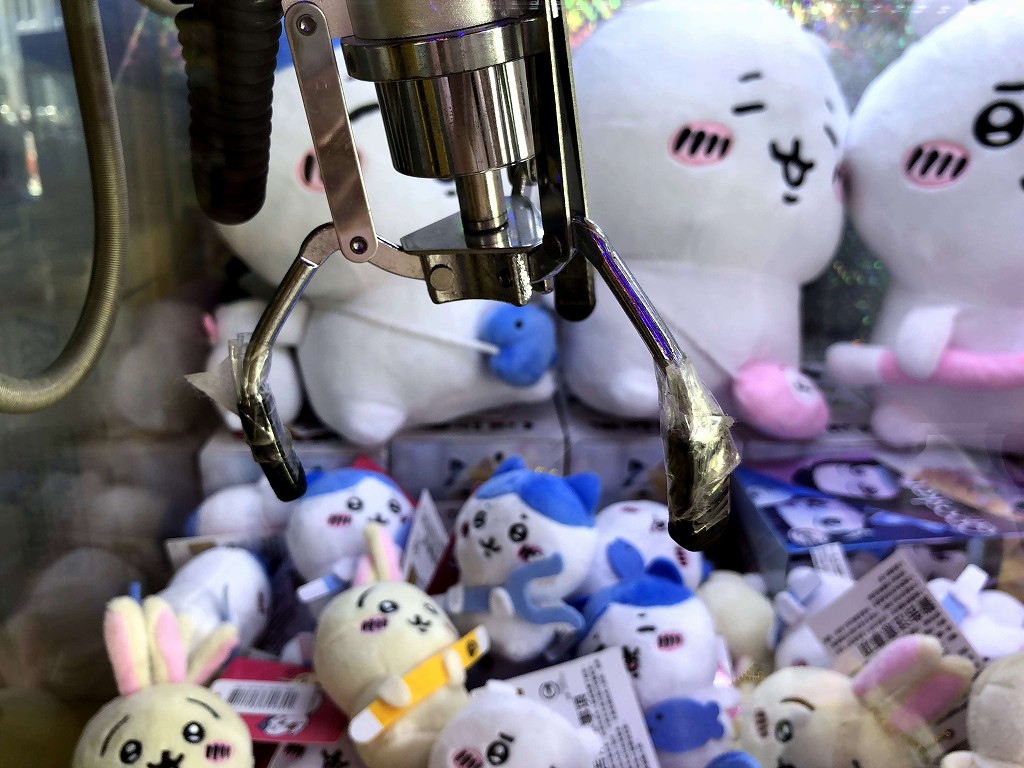 高雄のちいかわのクレーンゲーム