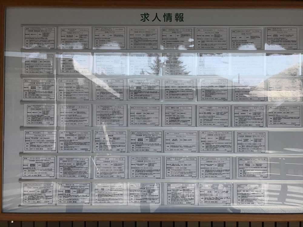 軽井沢プリンスショッピングプラザの求人情報