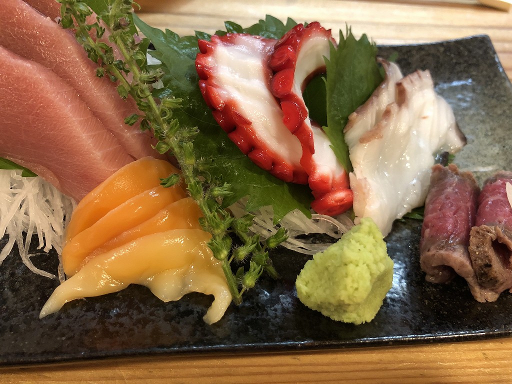 鹿嶋市の酒味せ 堀田の刺盛り