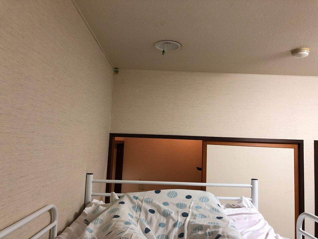 旅館 三笠山の二段ベッド1
