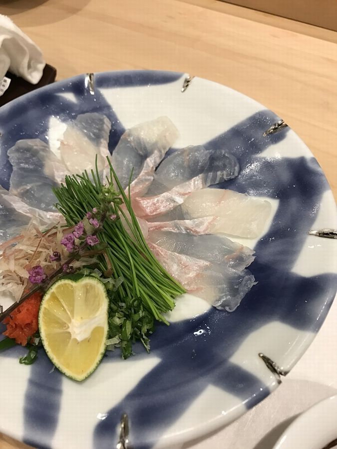 鮨一品かわじのひらめ