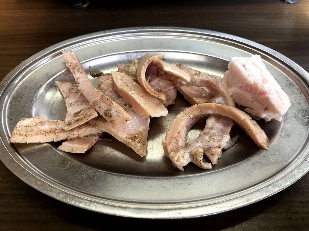 杵築の食道園(錦城店)のハツモト1