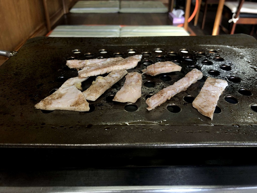 杵築の食道園(錦城店)のハツモト2