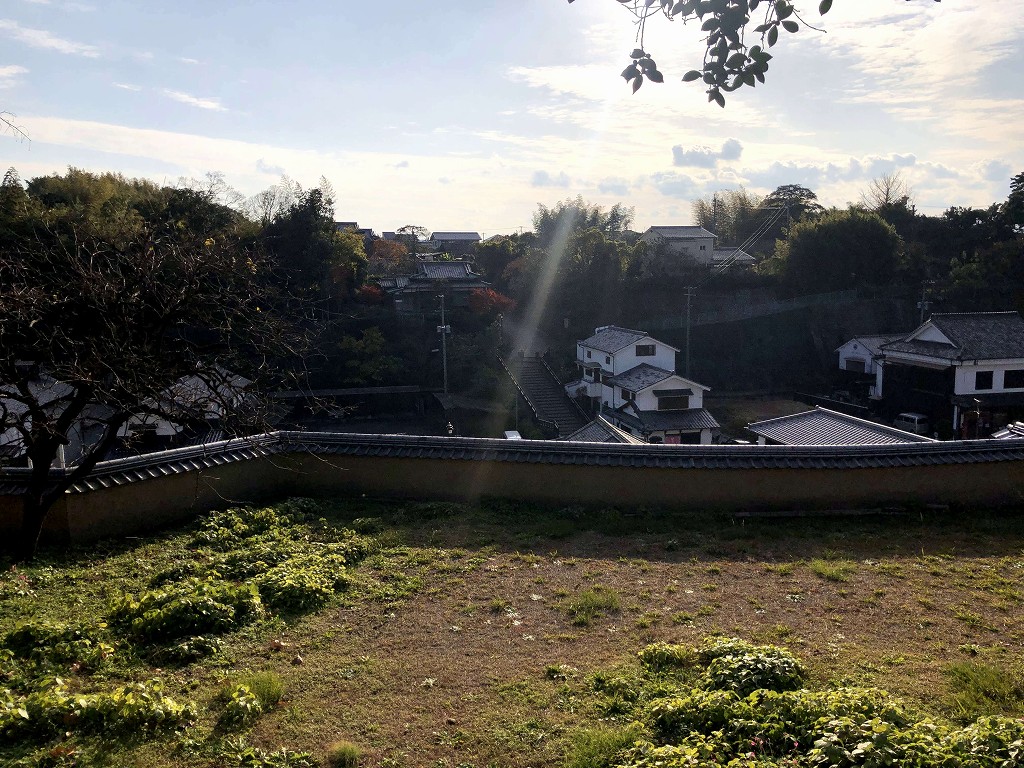 杵築の大原家住宅の庭2