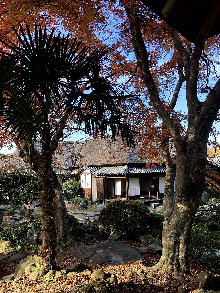 杵築の大原家住宅の庭3