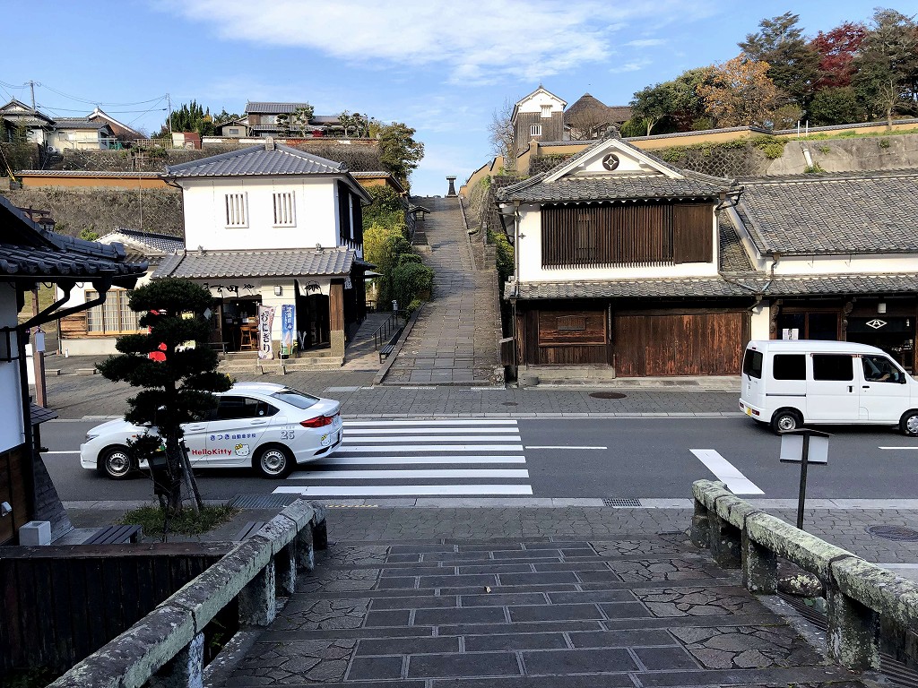 杵築の塩屋の坂から酢屋の坂1