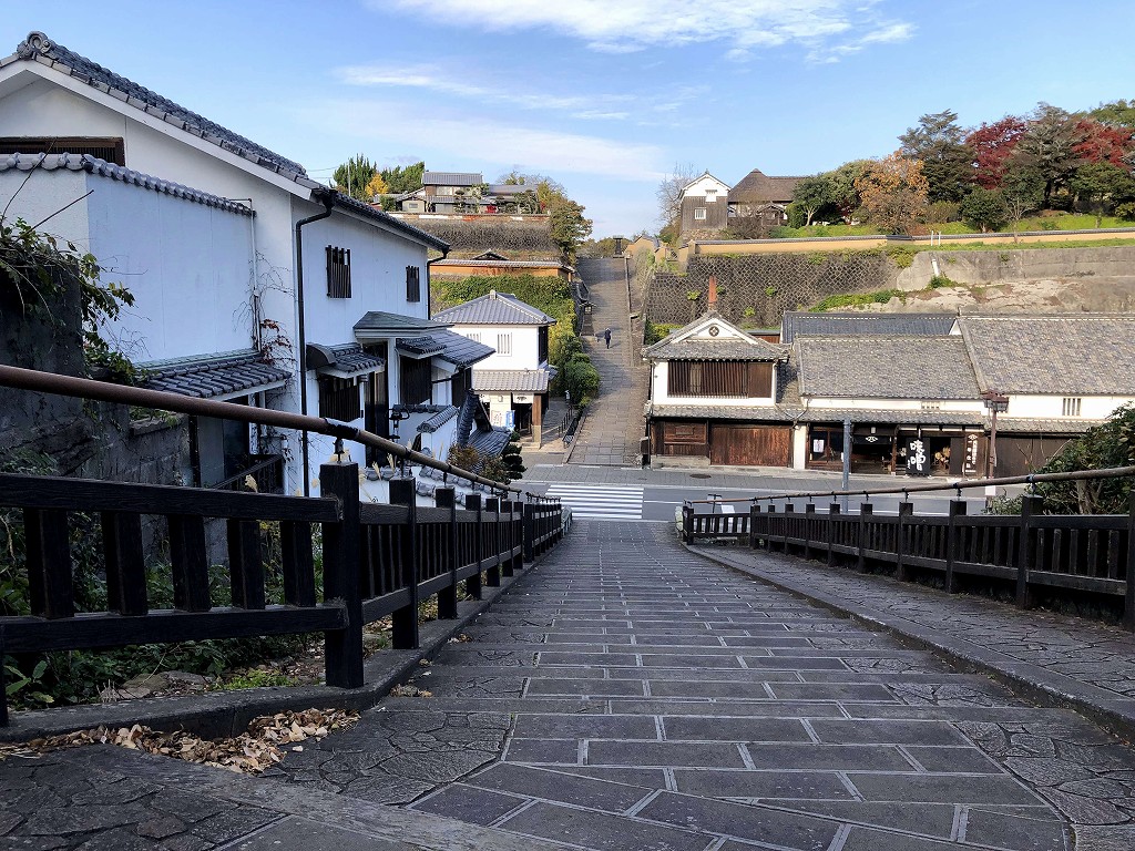 杵築の塩屋の坂から酢屋の坂2