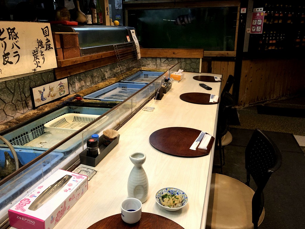 杵築のと々喜の生け簀