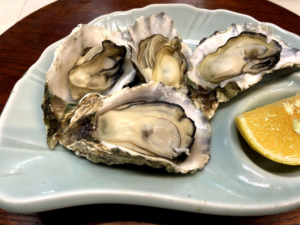 杵築のと々喜の焼き牡蠣