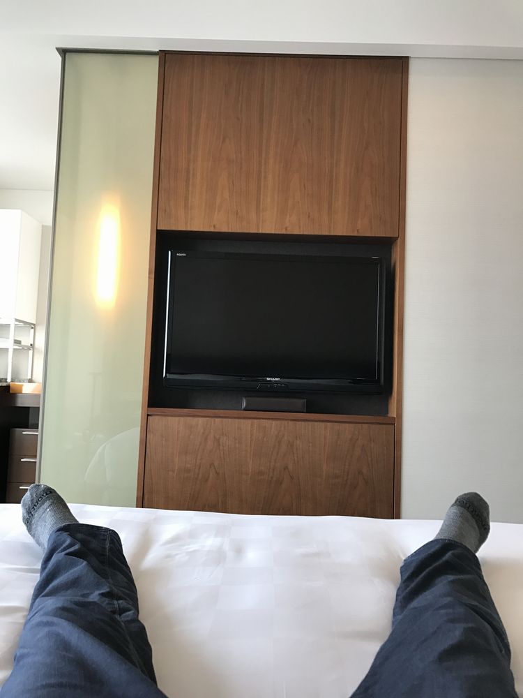 大阪マリオット都ホテルで休憩