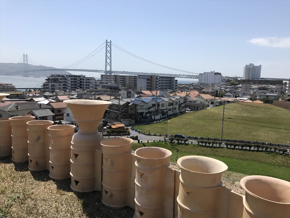 五色塚古墳の高円部からの眺め4