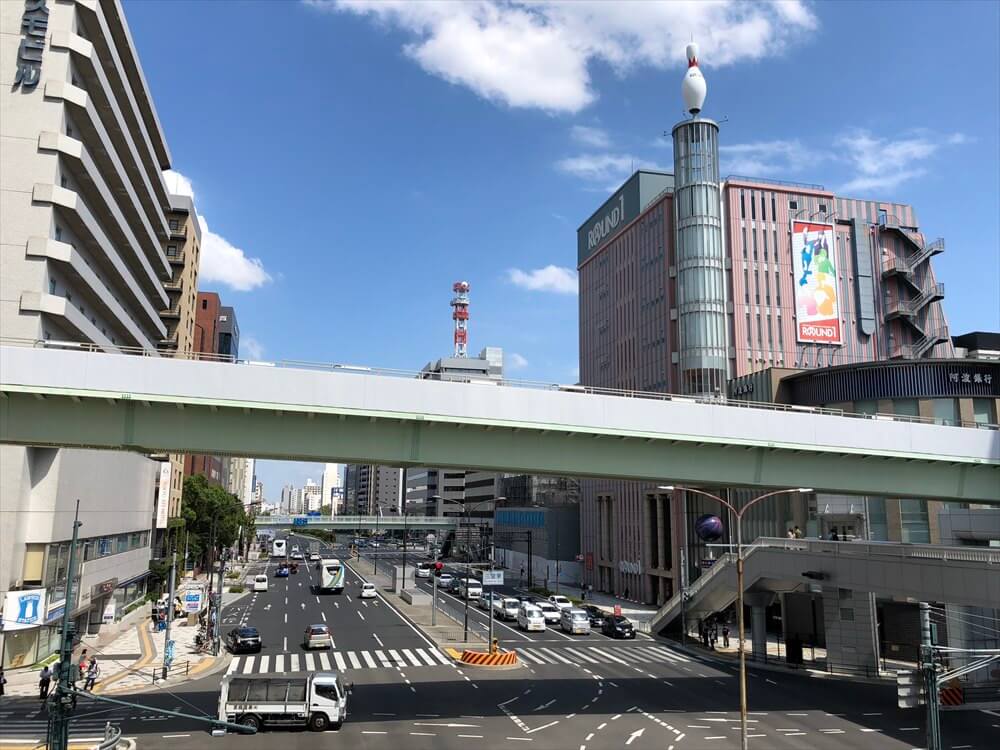 三宮駅前の連絡橋