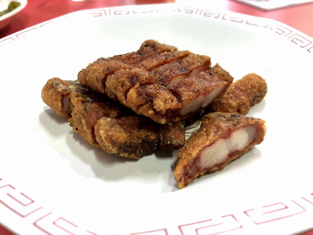 元町の「青葉」の紅糟肉