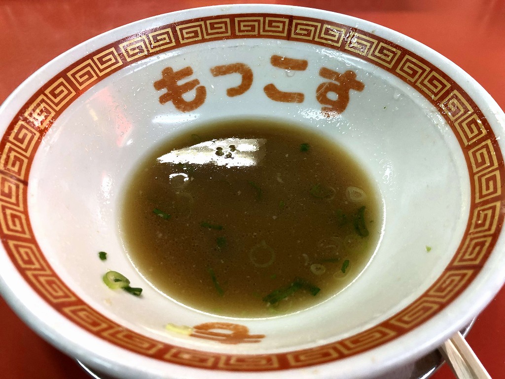 もっこす石屋川店の中華そば2