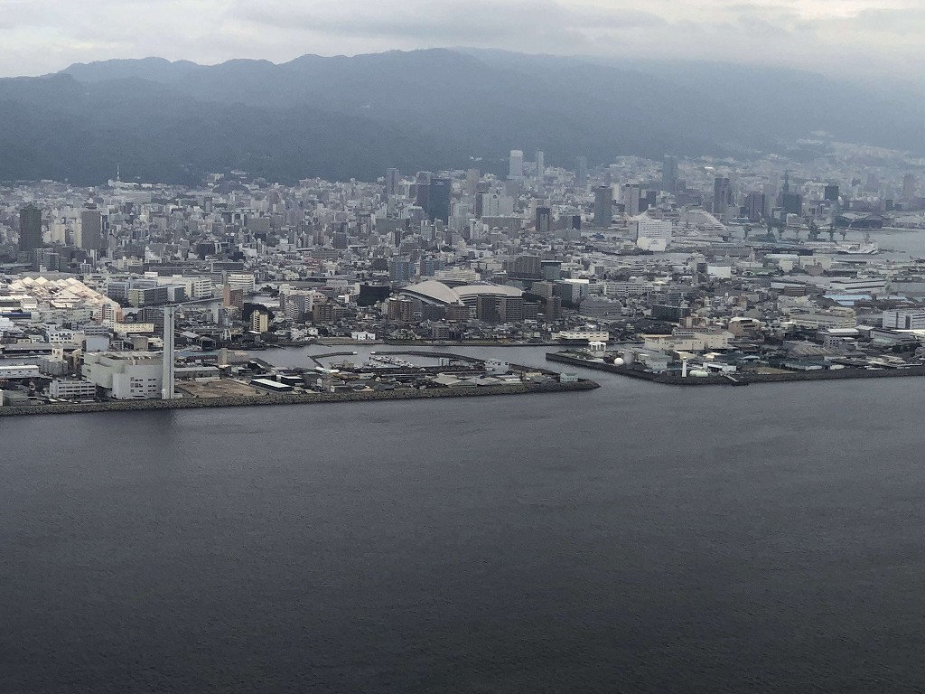 スカイマーク103便から和田岬のノエスタ