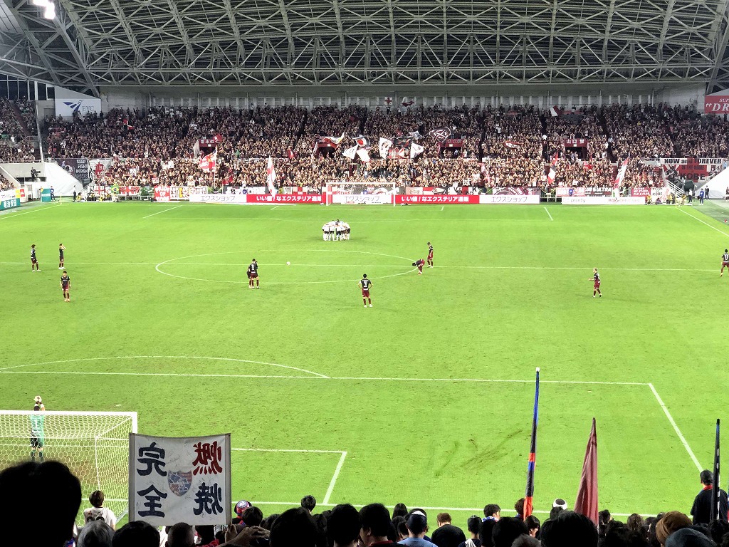 2024年のヴィッセル神戸対FC東京の後半スタート2