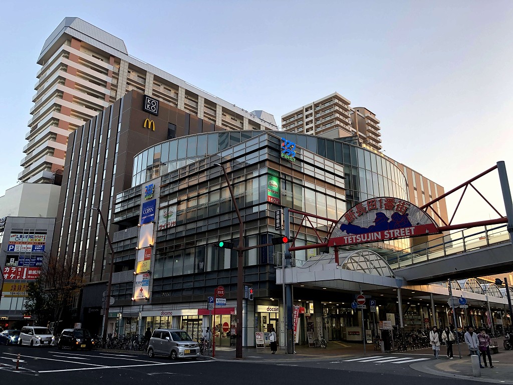 新長田駅前の景観