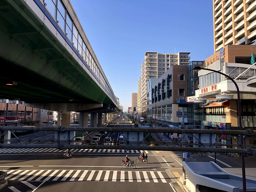 新長田の国道2号線の跨道橋2