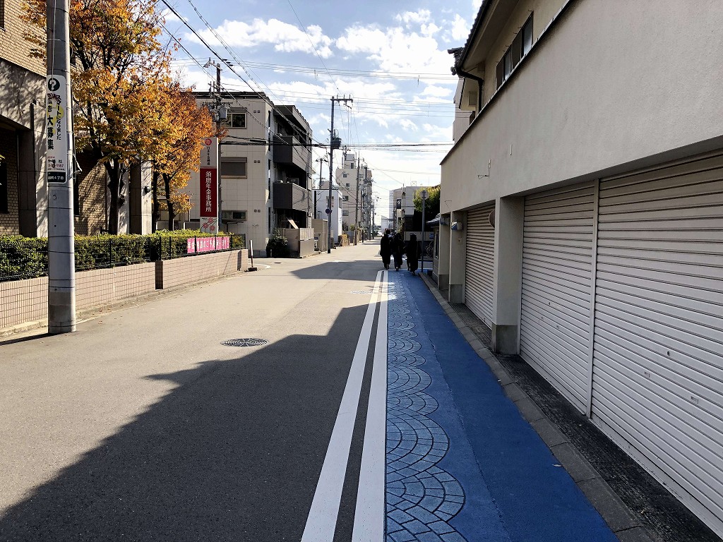 神戸須磨シーワールドへ続く道