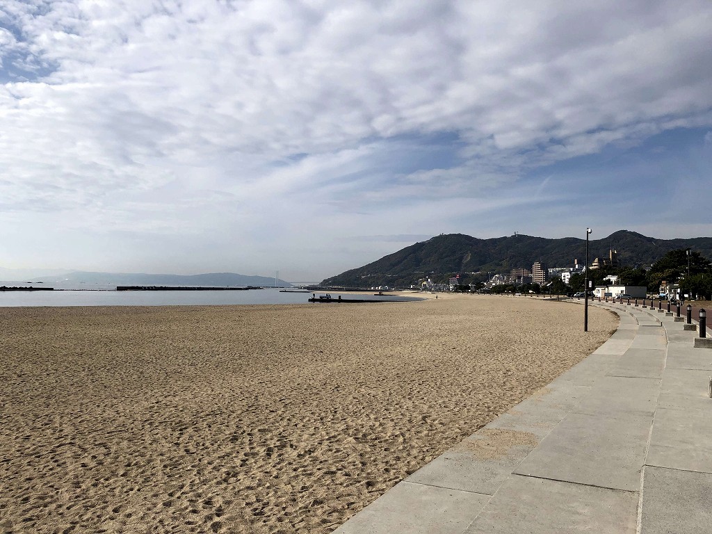 白砂青松の須磨海岸4