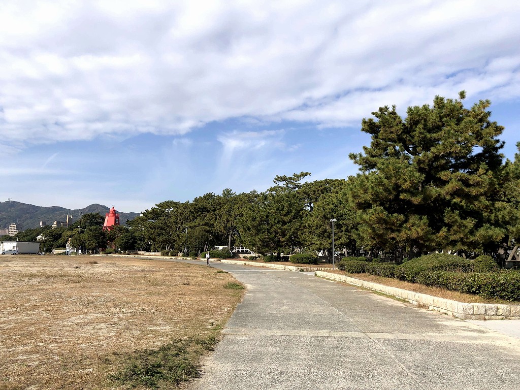 白砂青松の須磨海岸5