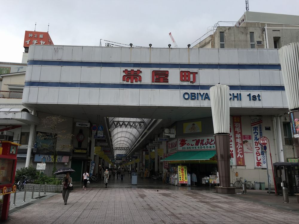 高知市の帯屋町アーケード1