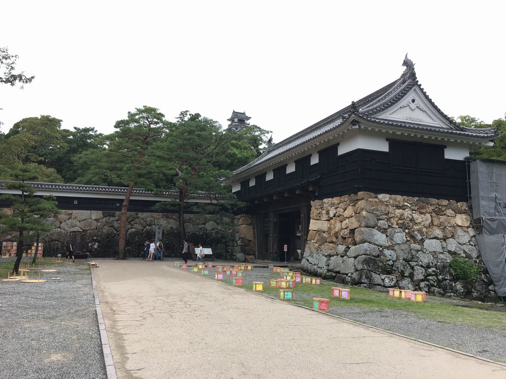 高知城の追手門1