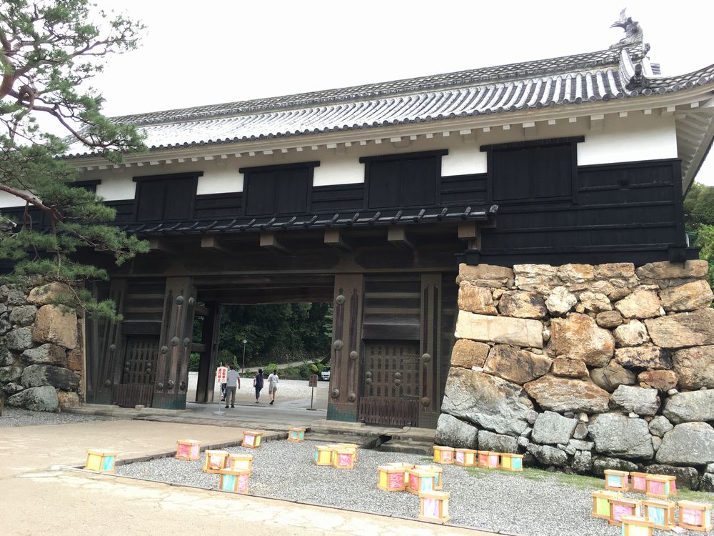 高知城の追手門2