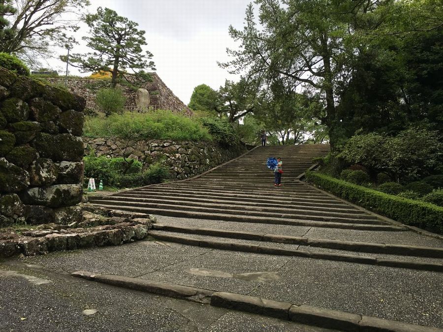 高知城の階段2