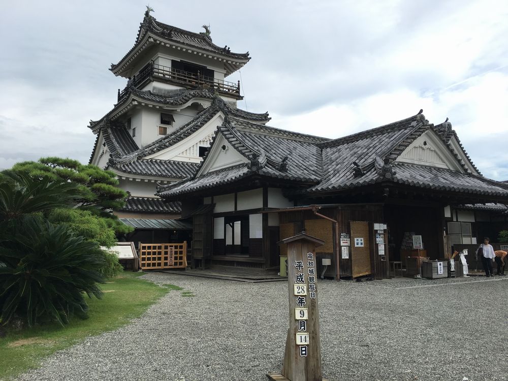 高知城の天守閣2