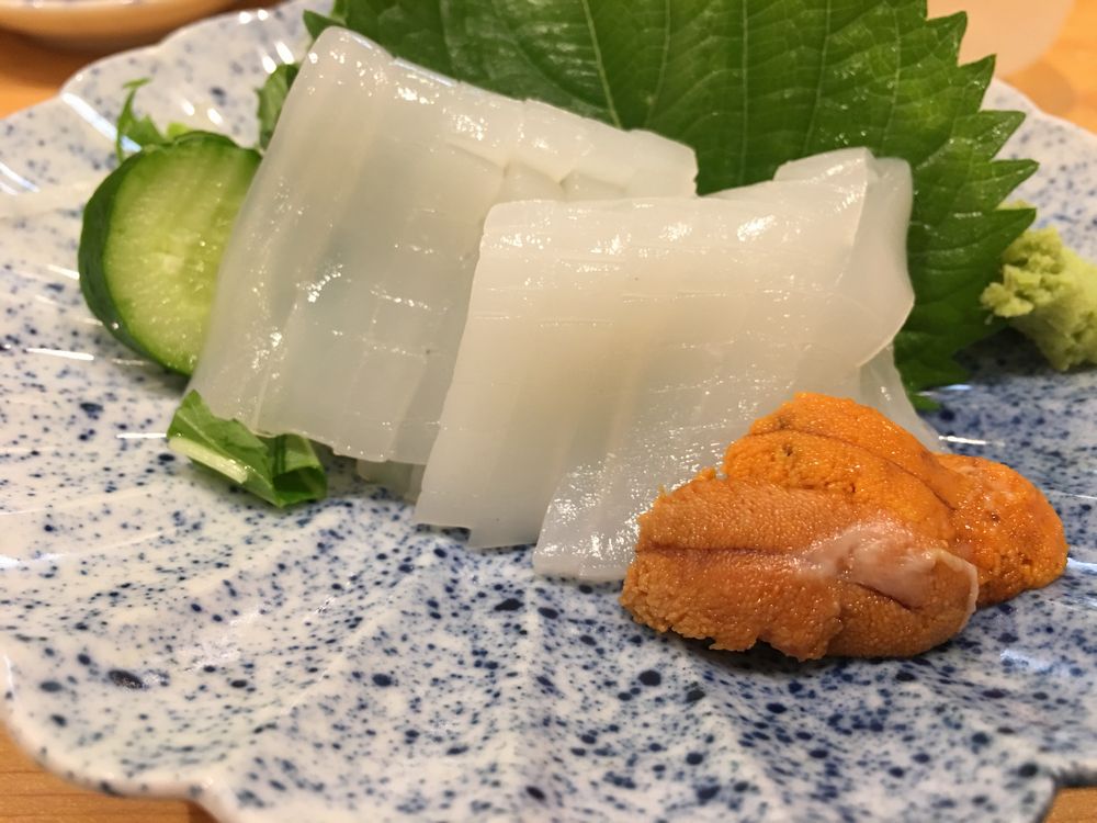 高知のおおとらの剣先イカ