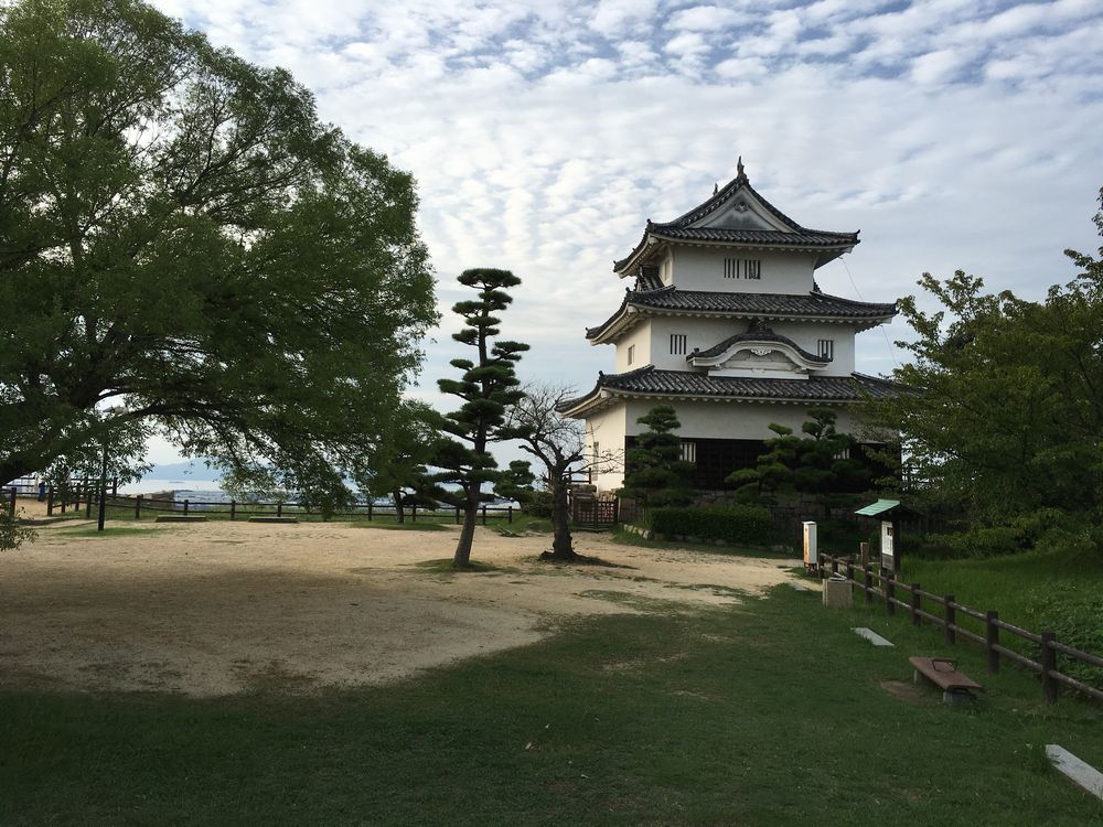丸亀城の天守閣
