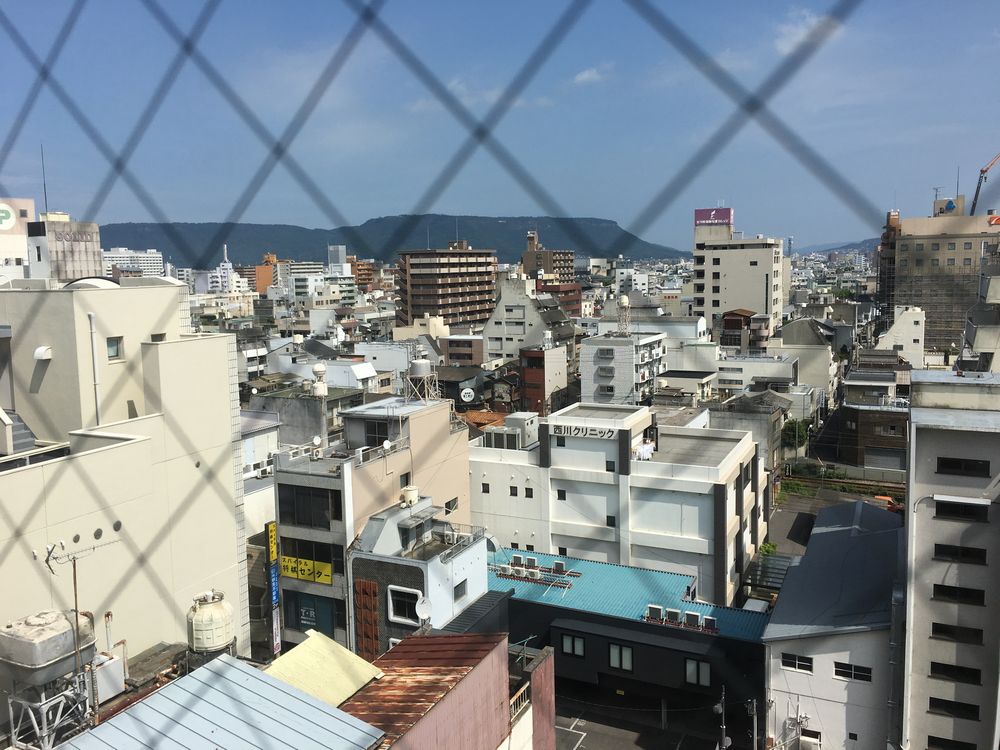 晴天の高松市内