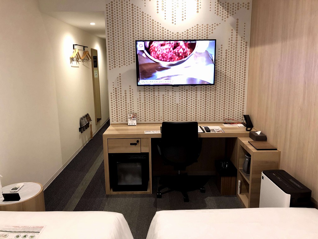 変なホテル小松駅前のツインの部屋2