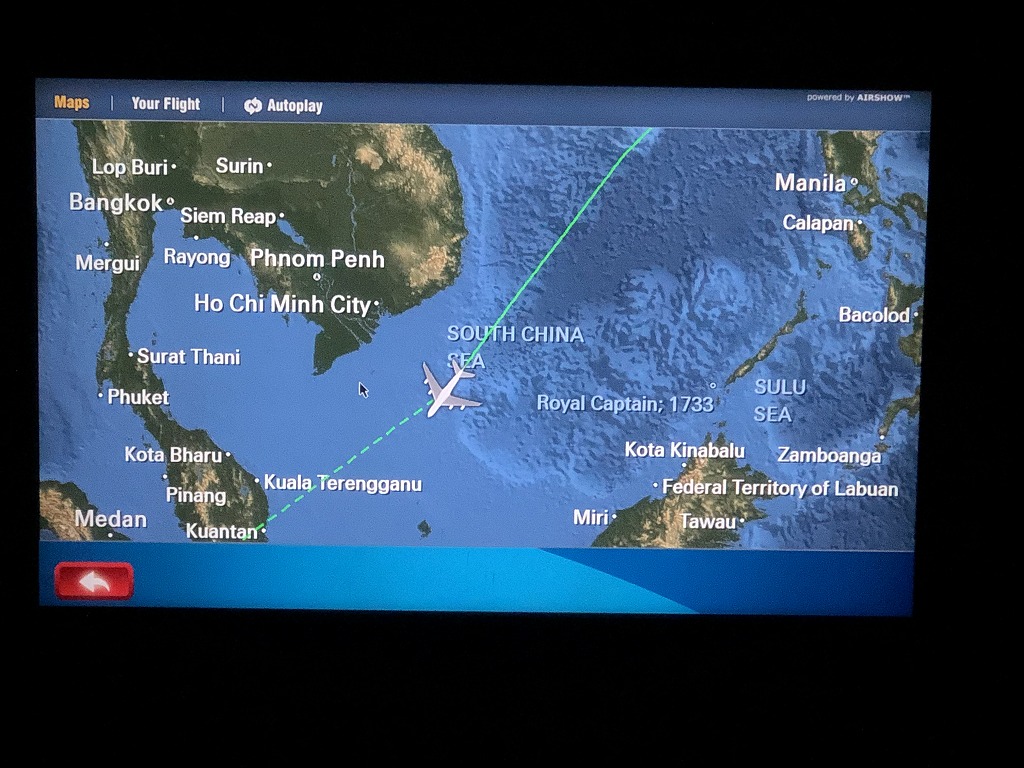 マレーシア航空MH89便の現在地