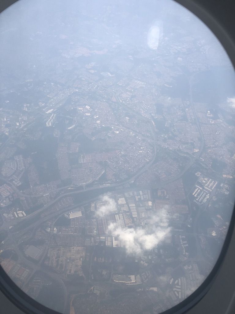マレー半島上空のマレーシア航空MH89便